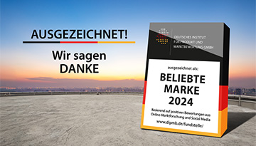 Als „BELIEBTE MARKE 2024“ ausgezeichnet